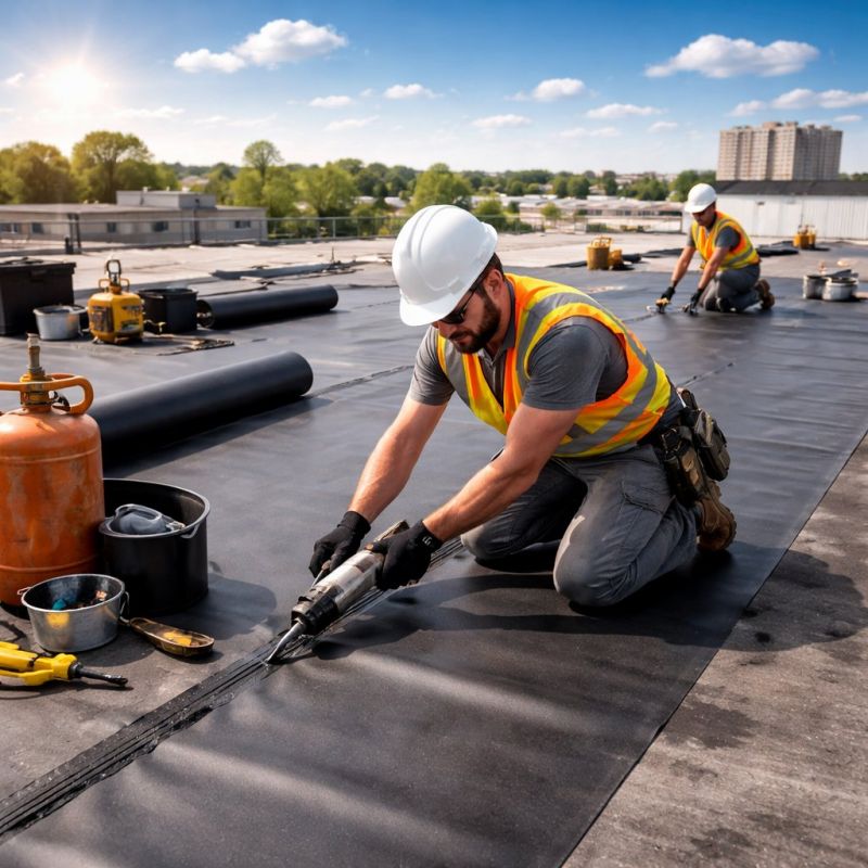 Epdm Roof Installation in Bayville, NJ