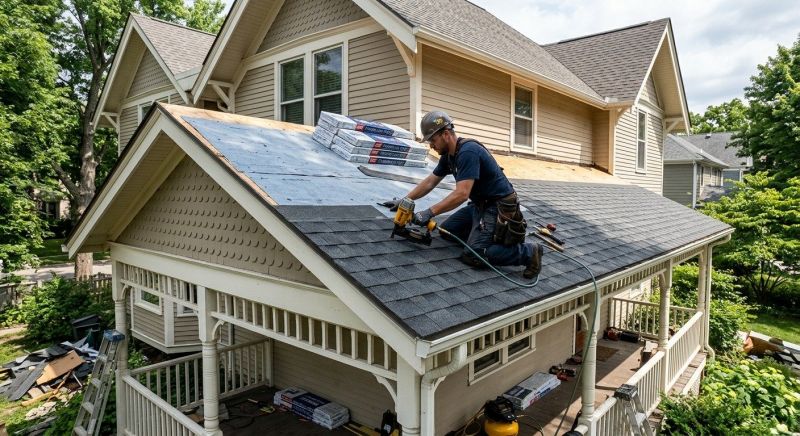 House Roof Installation in Forked River, NJ